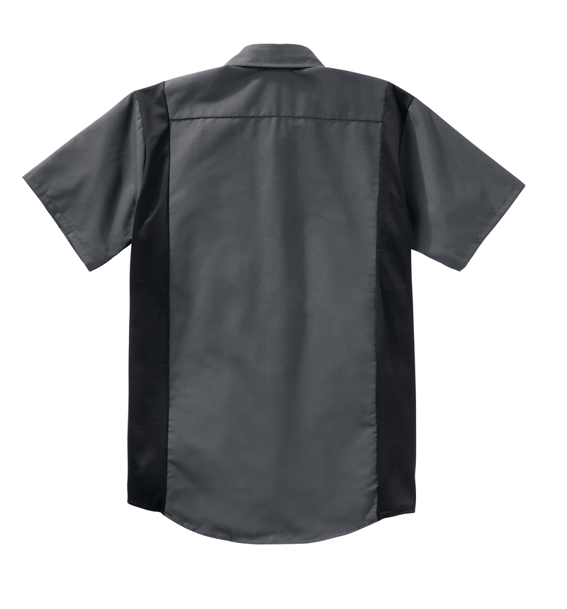 red kap men's performance plus shop shirt with oilblok technology