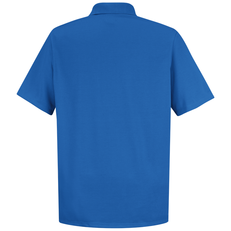 Men's Short Sleeve Spun Polyester Pocketless Polo image number 2