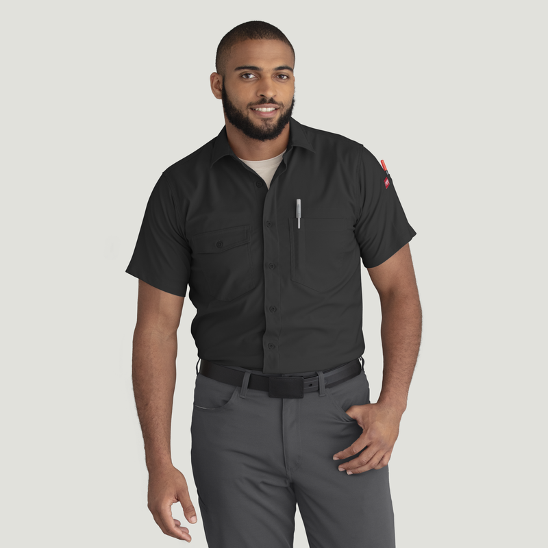 Men's Cooling Short Sleeve Work Shirt image number 1