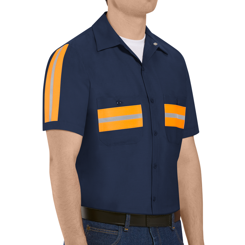 Short Sleeve Enhanced Visibility Shirt image number 2