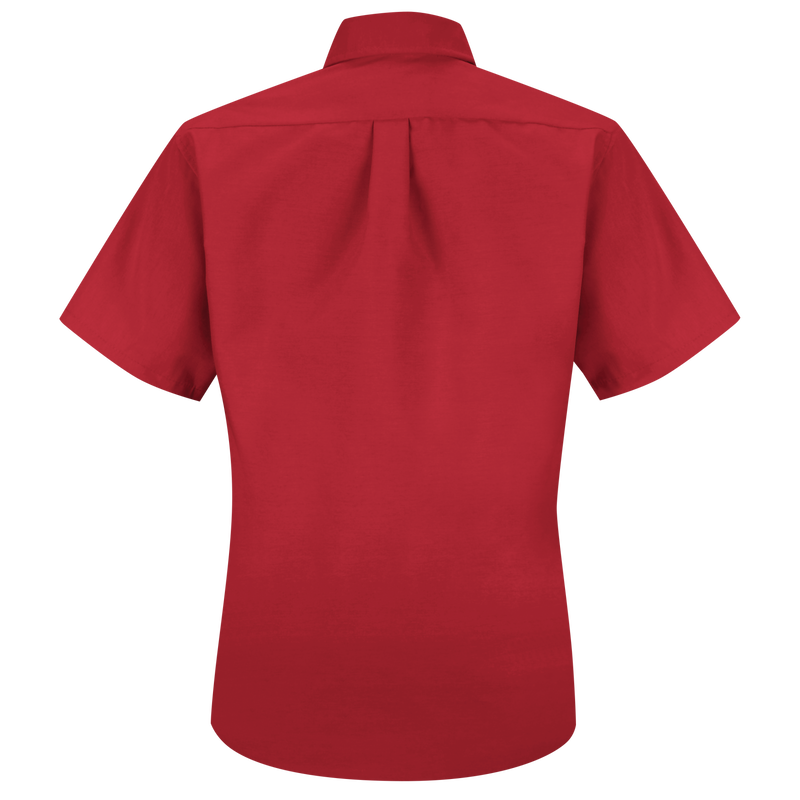 Women's Short Sleeve Poplin Dress Shirt image number 1