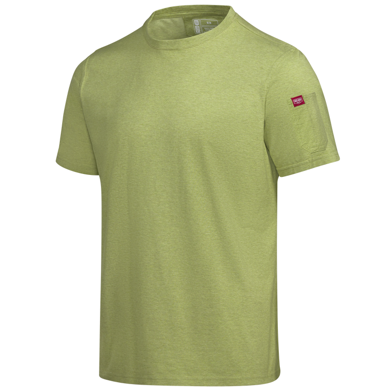 Men's Short Sleeve Midweight Slim Fit Performance Tee image number 8