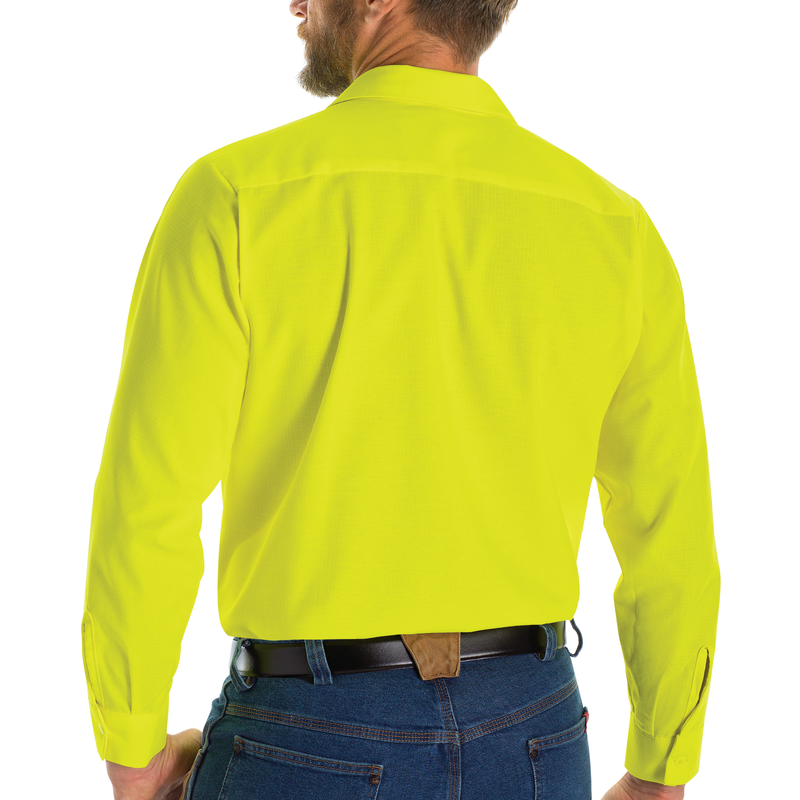 Long Sleeve Enhanced Visibility Ripstop Work Shirt image number 5