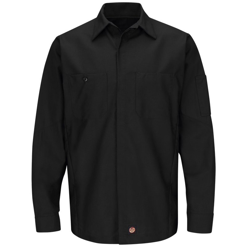 Men's Long Sleeve Solid Crew Shirt image number 0