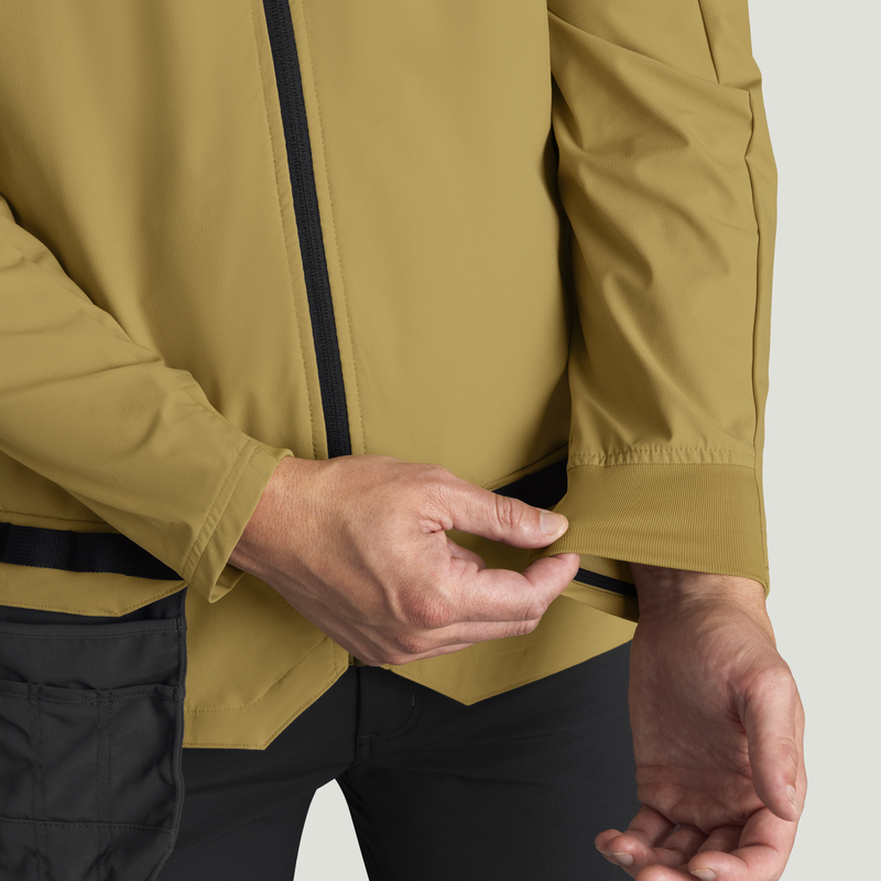 Men&rsquo;s Performance Hooded Windbreaker Jacket with ToolShift Pocket image number 11