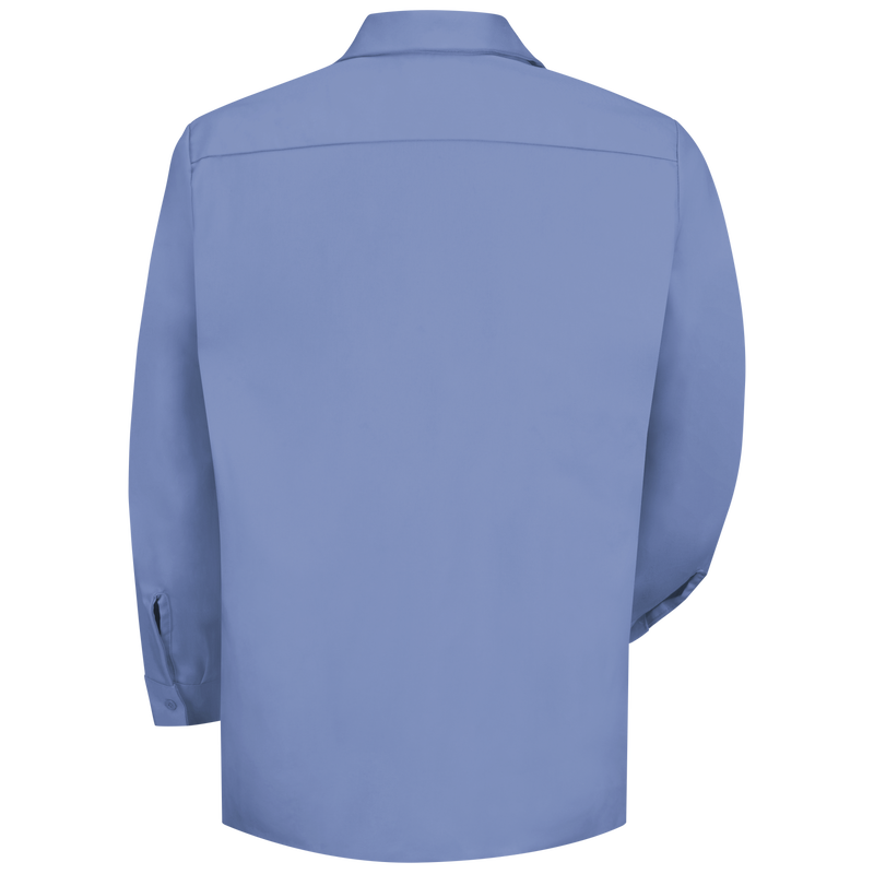 Men's Long Sleeve Wrinkle-Resistant Cotton Work Shirt image number 2