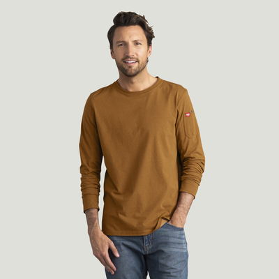 Men's Long Sleeve Midweight Slim Fit Performance Tee