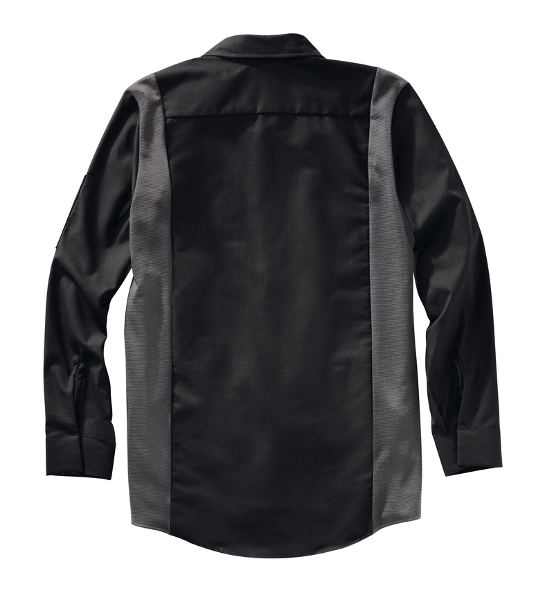 red kap men's performance plus shop shirt with oilblok technology