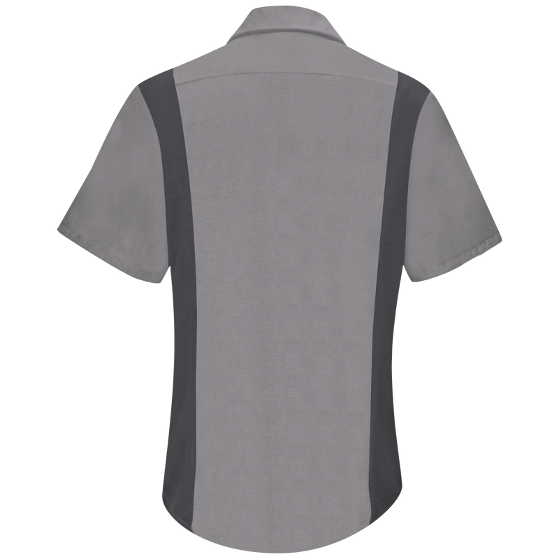 Women's Short Sleeve Performance Plus Shop Shirt with OilBlok Technology image number 2