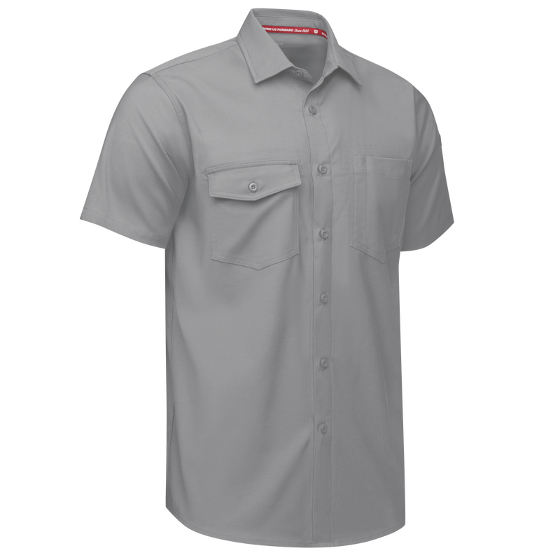 Men's Cooling Short Sleeve Work Shirt image number 11