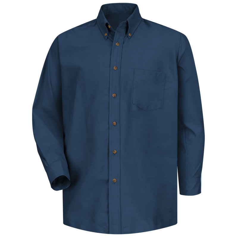 Men's Long Sleeve Poplin Dress Shirt image number 1