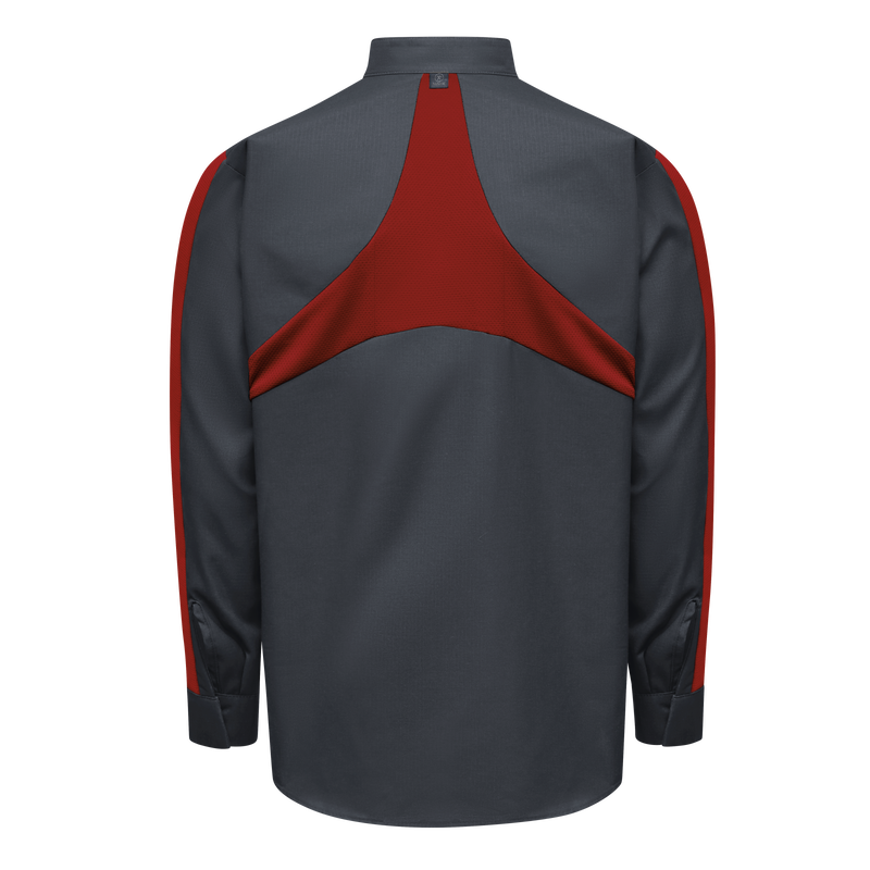 Two Tone Long Sleeve Work Shirt | Mens | Red Kap | Red Kap®