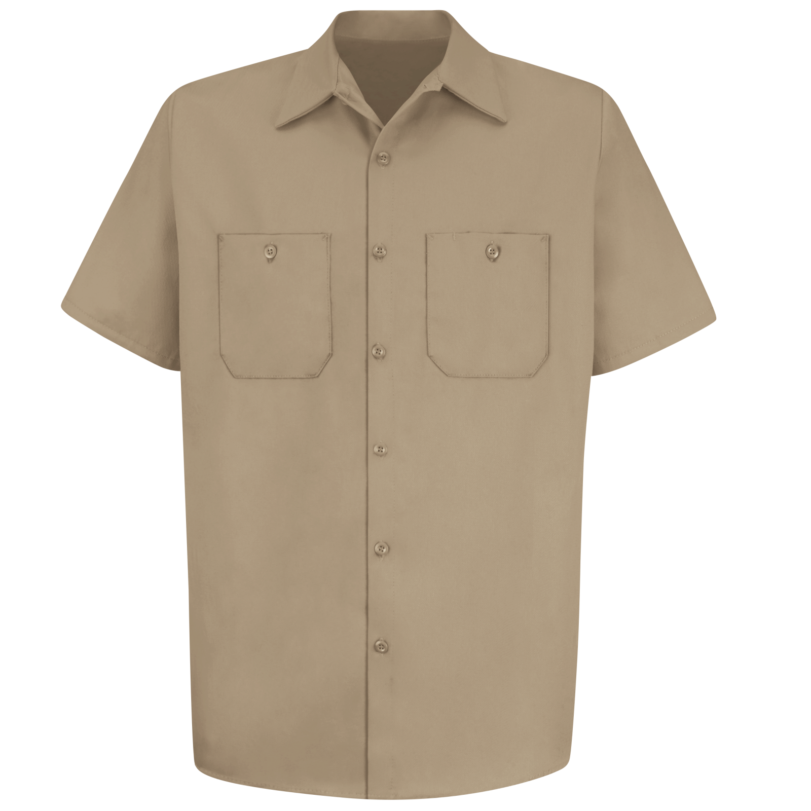 Men's Short Sleeve Wrinkle-Resistant 