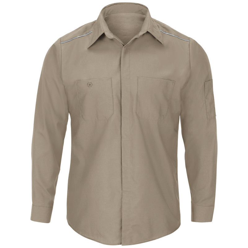 Men's Long Sleeve Pro Airflow Work Shirt image number 1