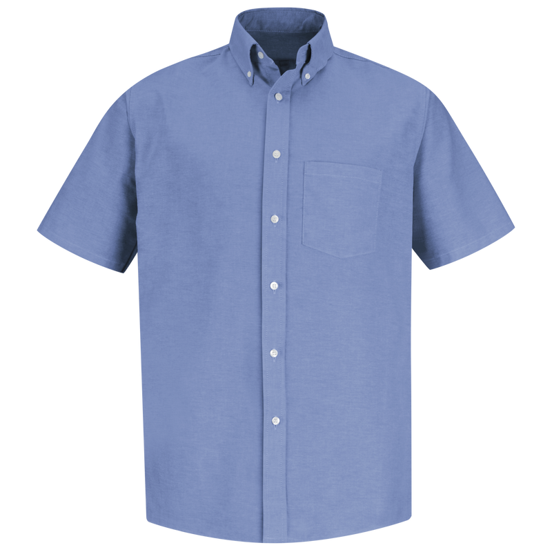 Men's Short Sleeve Executive Oxford Dress Shirt Red Kap®