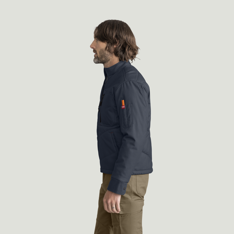 Men's Insulated Quilted Work Jacket image number 3