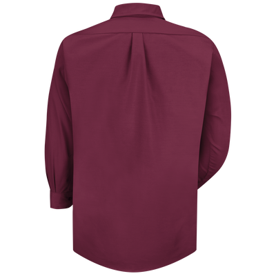 Men's Long Sleeve Poplin Dress Shirt