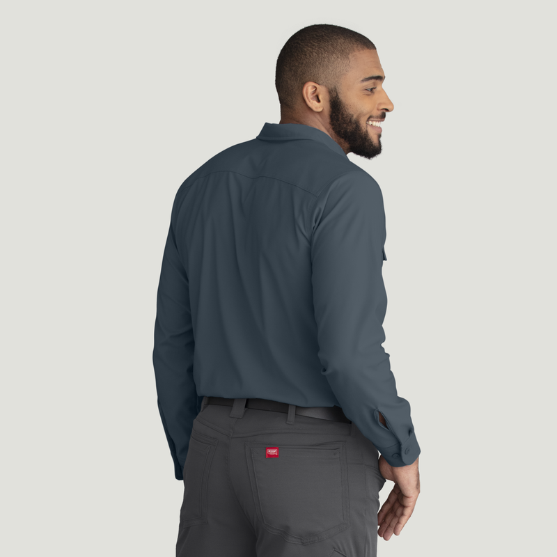 Men's Cooling Long Sleeve Work Shirt image number 2
