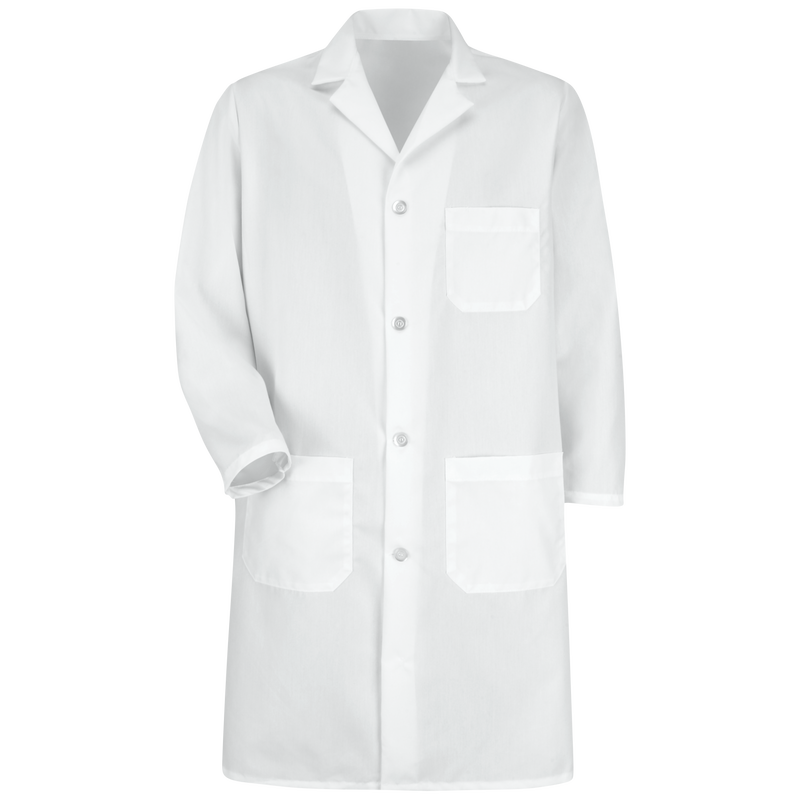 Men's Button-Front Lab Coat image number 1