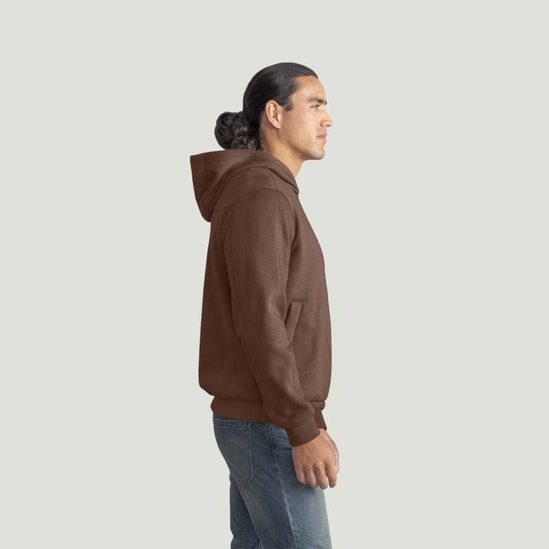 Men's Fleece Pullover Hoodie image number 4