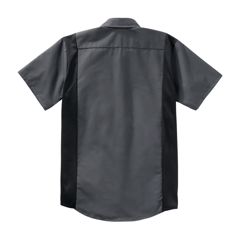 Men's Short Sleeve Performance Plus Shop Shirt With Oilblok Technology image number 6