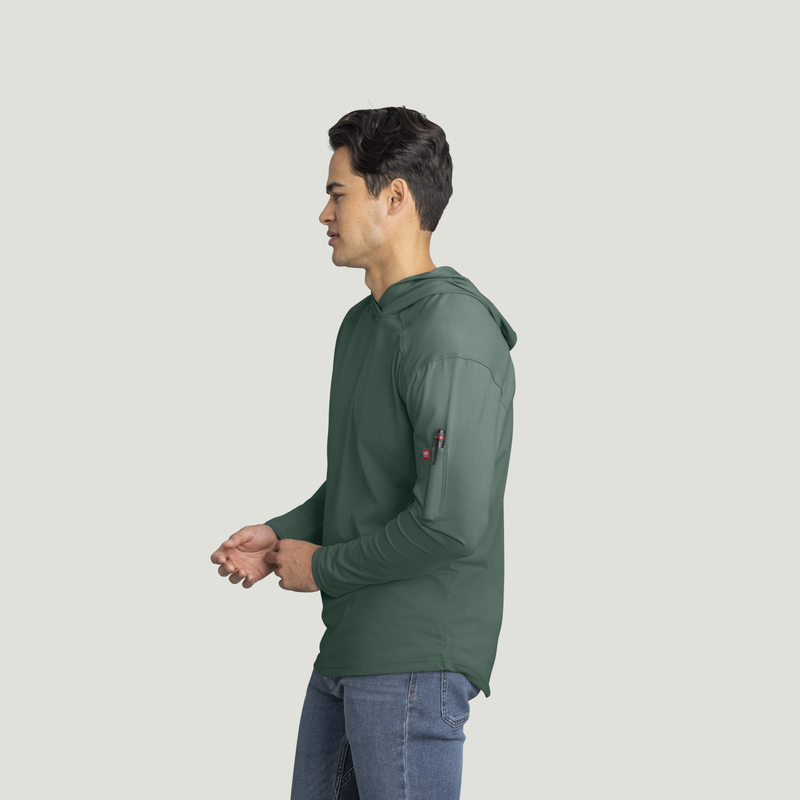 Men's Sun Protection Pullover Hoodie image number 3