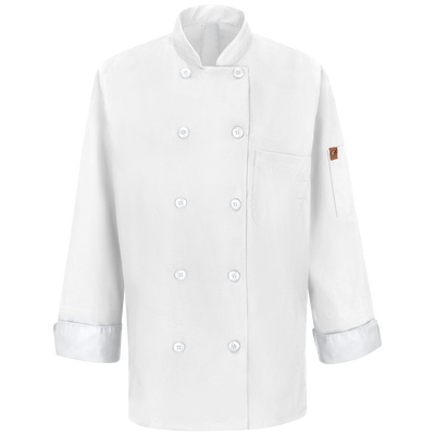 Women's Chef Coat with OilBlok + MIMIX™