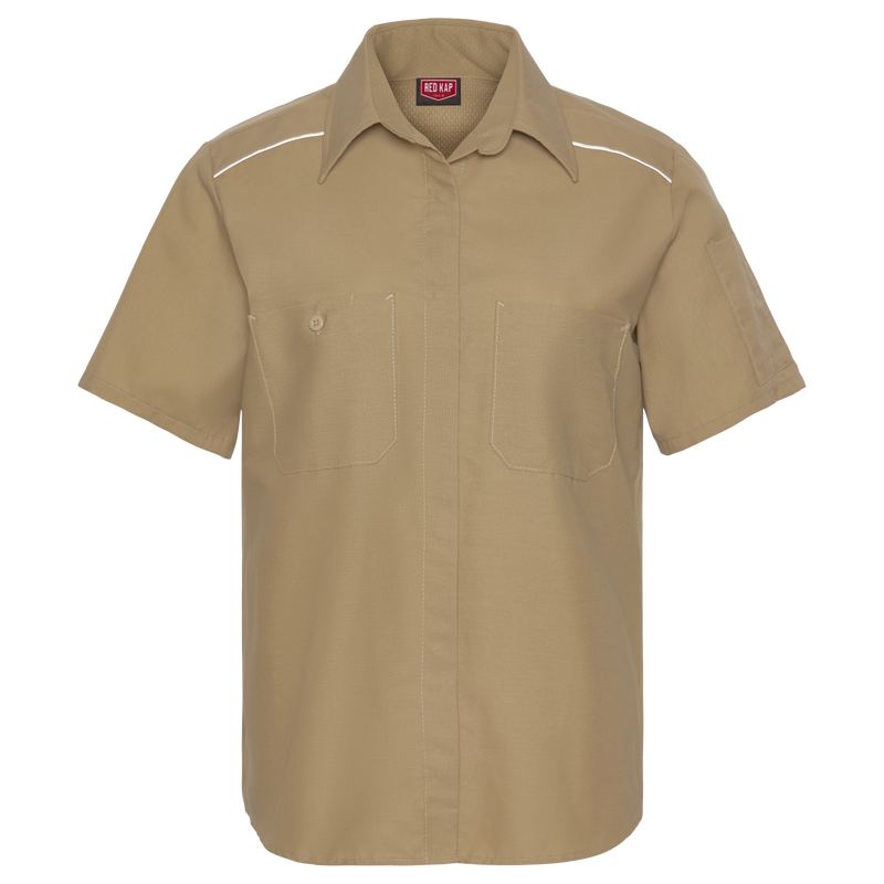 Women's Short Sleeve Pro Airflow Work Shirt image number 1