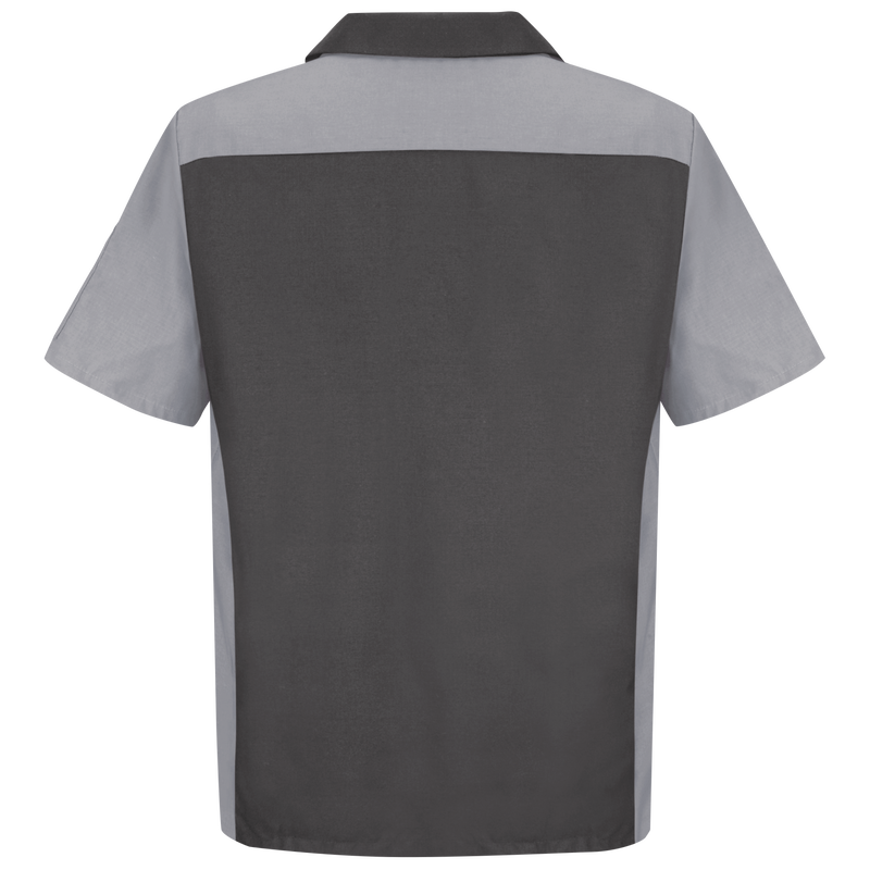 Men's Short Sleeve Two-Tone Crew Shirt image number 2
