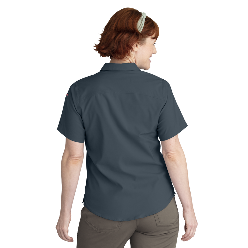 Women's Cooling Short Sleeve Work Shirt image number 6