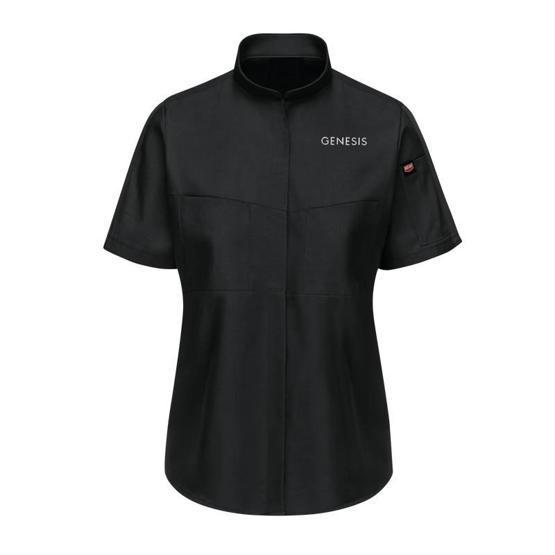 Women's Short Sleeve Performance Pro+ Work Shirt with OilBlok + MIMIX® image number 2