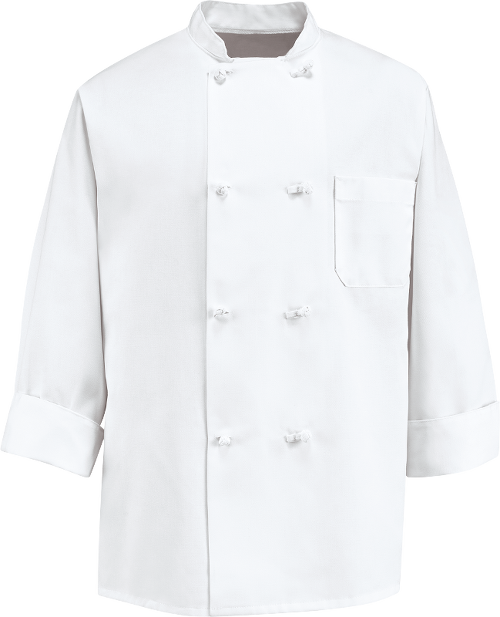 Chef Designs Eight Knot Button Chef Coat Red Kap®