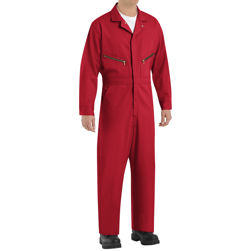 Zip-Front Cotton Coverall image number 2