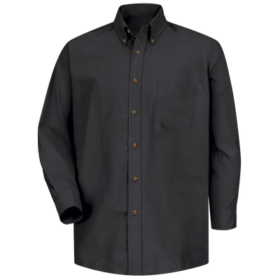 Men's Long Sleeve Poplin Dress Shirt