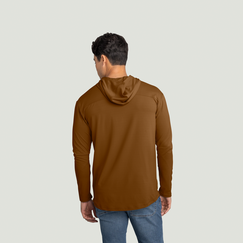 Men's Sun Protection Pullover Hoodie image number 2