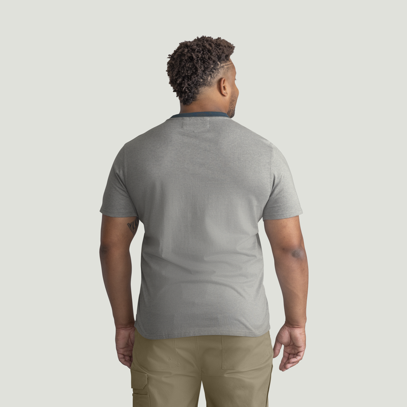 Men's Slim Fit Cotton Pocket T-Shirt image number 6