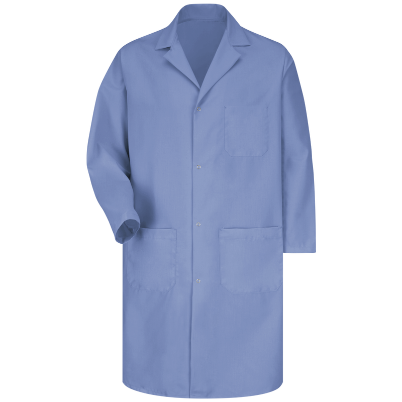 Men's Gripper-Front Lab Coat image number 0