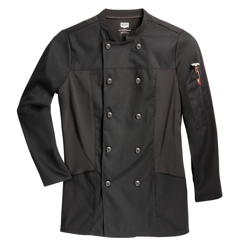 Women's Deluxe Airflow Chef Coat image number 6