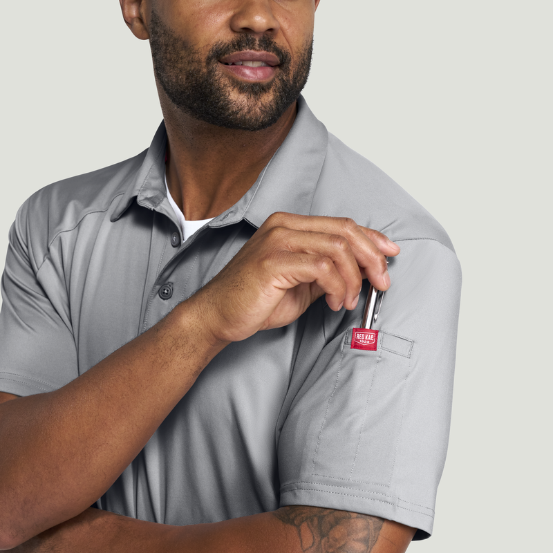 Men's Cooling Stretch Jersey Polo image number 9