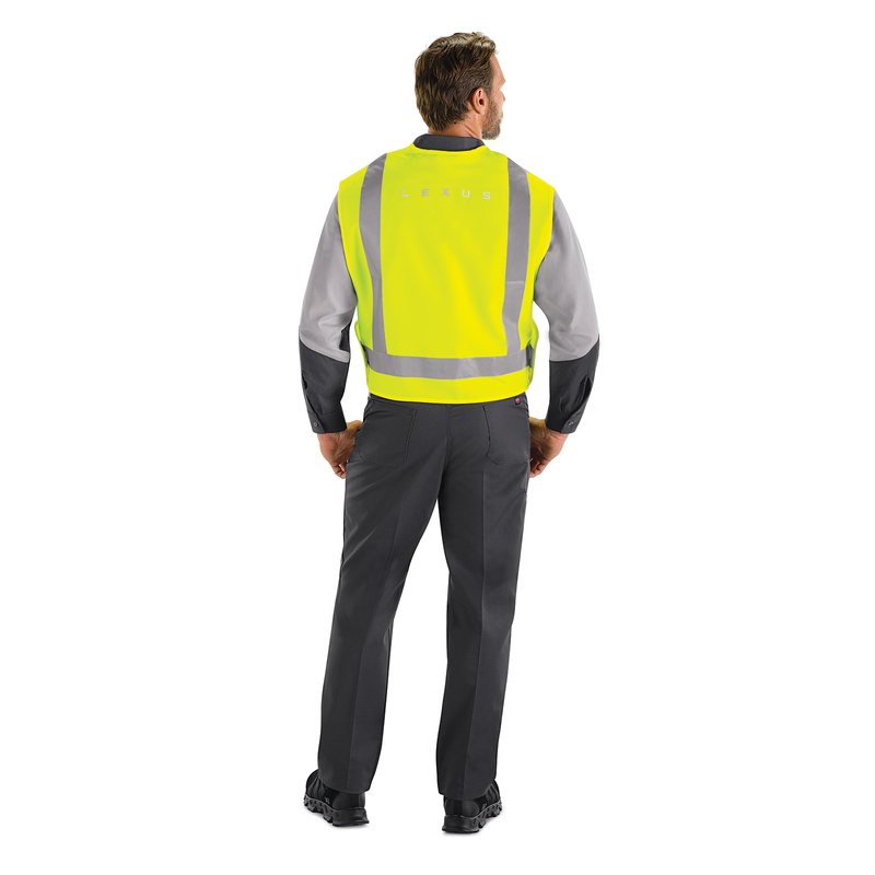 Men's Long Sleeve Two-Tone Crew Shirt image number 5