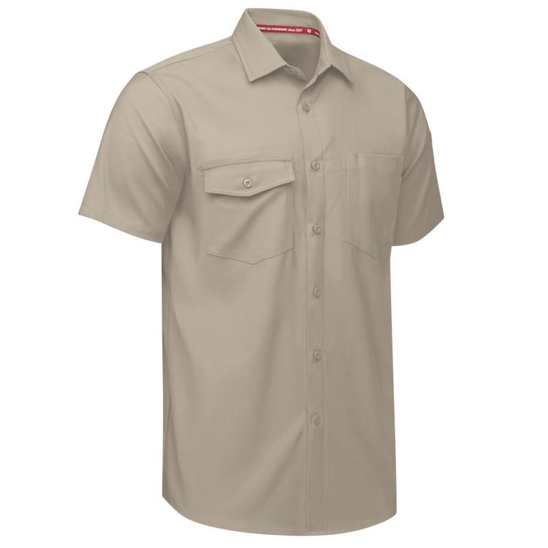Men's Cooling Short Sleeve Work Shirt image number 11