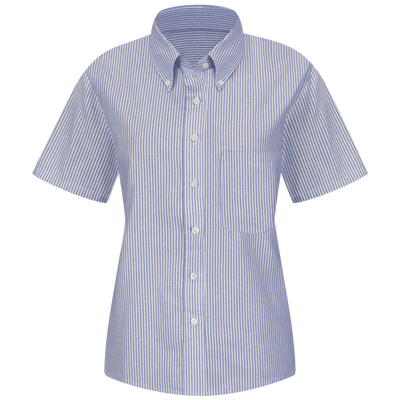 Women's Short Sleeve Executive Oxford Dress Shirt