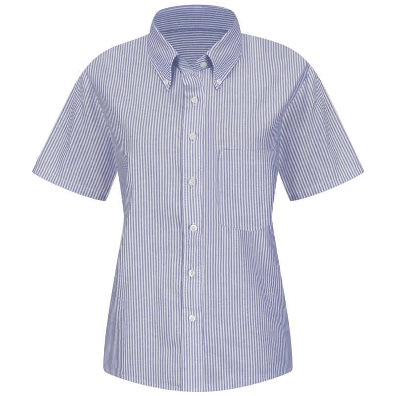 Women's Short Sleeve Executive Oxford Dress Shirt image number 0