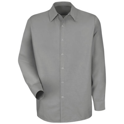 Men's Long Sleeve Specialized Pocketless Work Shirt