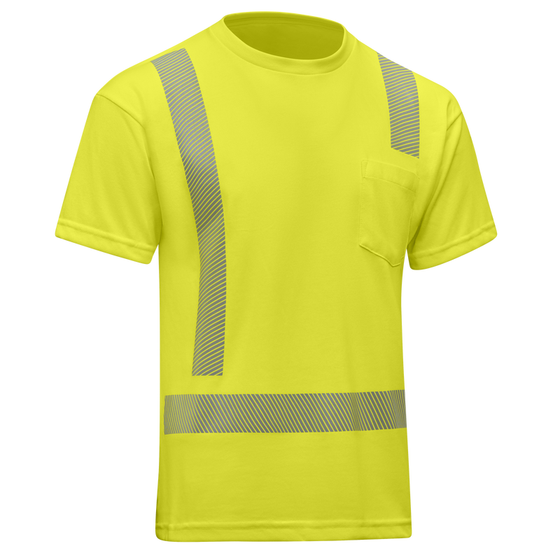 Hi-Visibility Breathable Short Sleeve Pocket T-Shirt - Type R Class 2 image number 4