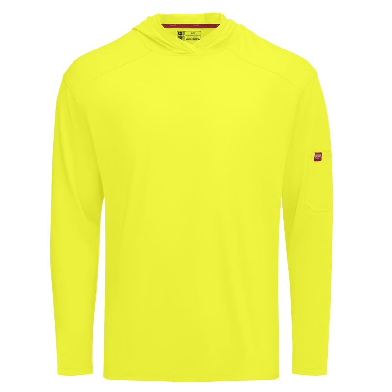 Men's Enhanced Visibility Sun Protection Pullover Hoodie image number 8