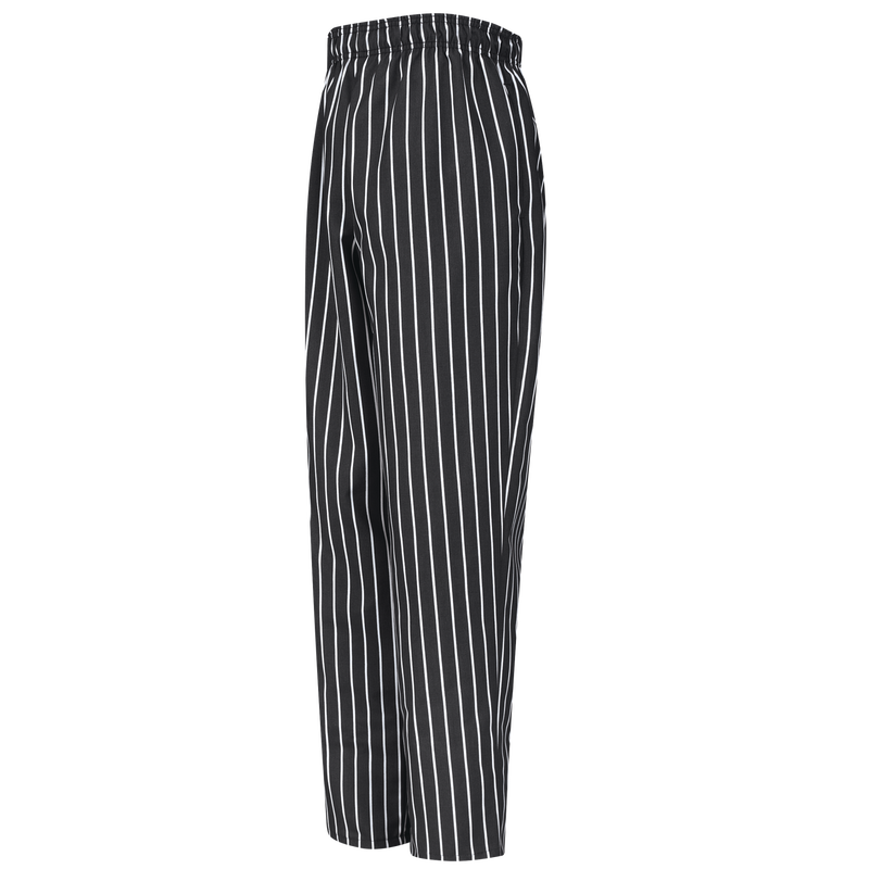 Spun Poly Striped Baggy Chef Pant image number 0