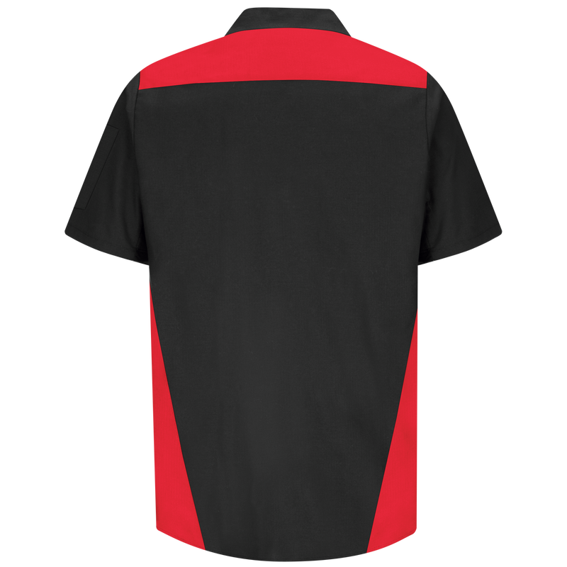 Men's Short Sleeve Tri-Color Shop Shirt image number 1