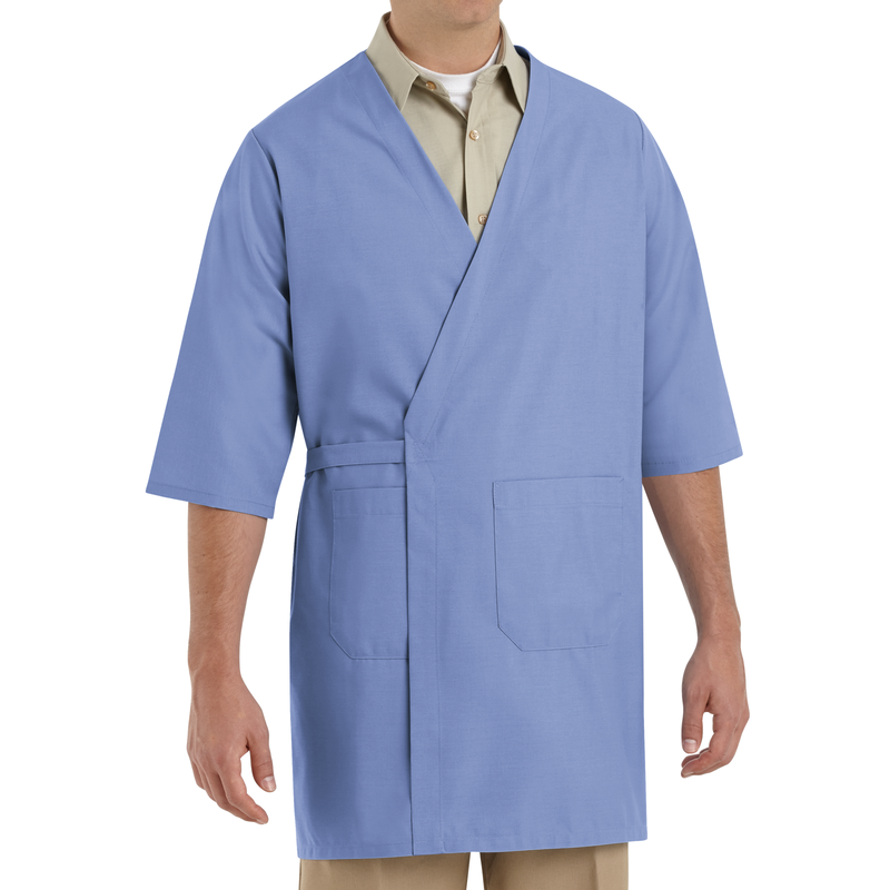 Collarless Butcher Wrap image number 3