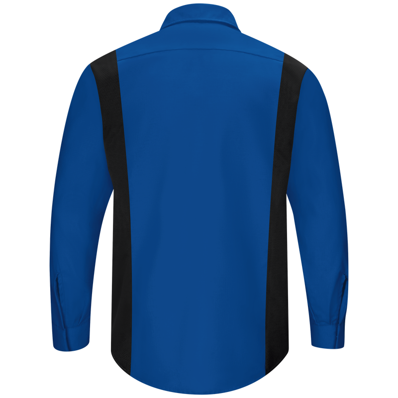 Men's Long Sleeve Performance Plus Shop Shirt with OilBlok Technology image number 2
